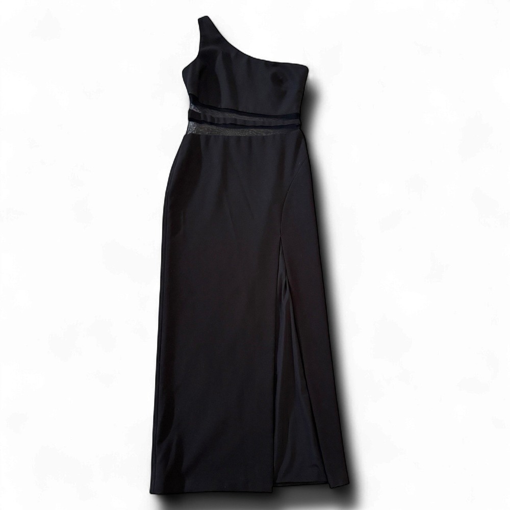 Likely Revolve Nolita Gown One Shoulder Sheer Mesh Dress Formal Wedding  Party 8
